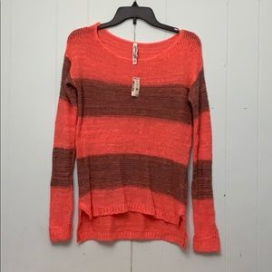 New Aeropostale Striped Long sleeves Sweater Sz XS